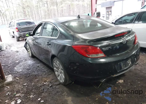 2011 Buick Regal Cxl Turbo Russelsheim из США, поврежденный, VIN W04G05GV2B1138014